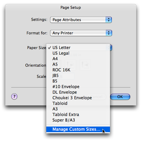 HOW TO PRINT A5 SIZE PAGES ON A MAC